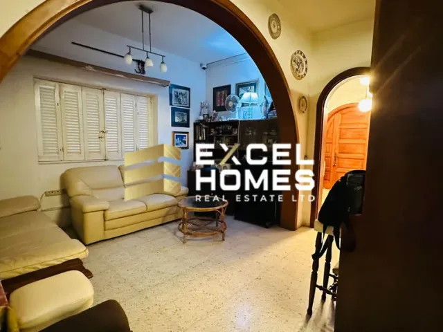 a large mirror on a wall in a room