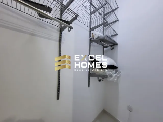 a room with a wall with a wall mounted to the wall