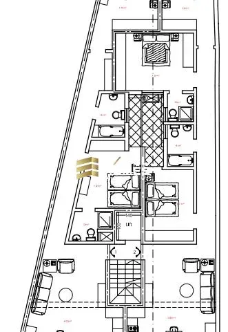 a drawing of a railroad crossing