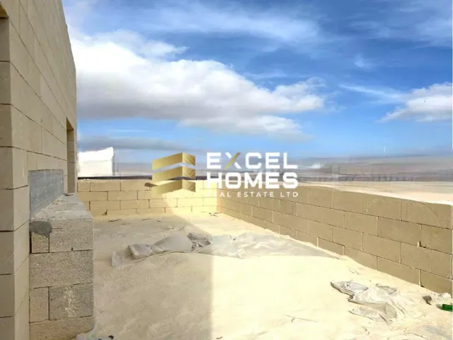 a wall with a wall with a building