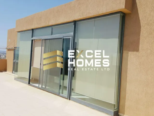 a window with a sign on it