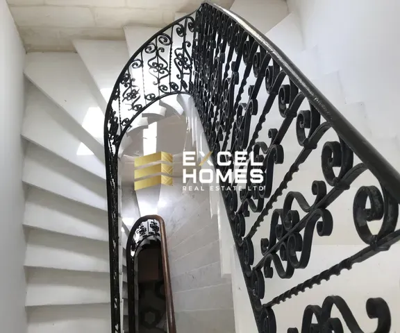 a staircase with a large number of stairs