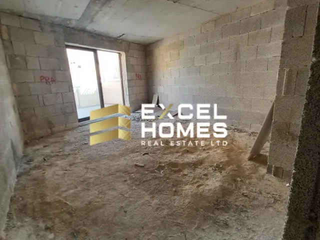 a room with a wall with a wall with a door